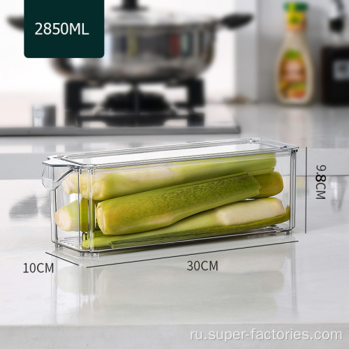 Пластиковый контейнер для хранения продуктов в холодильнике для кухни
